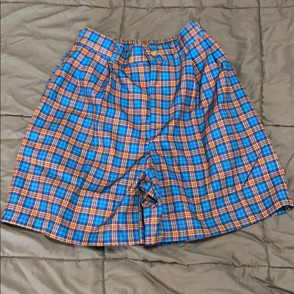 Plaid Shorts